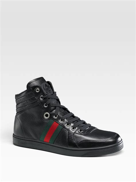 gucci mens shoes black classic|men's gucci shoes outlet.